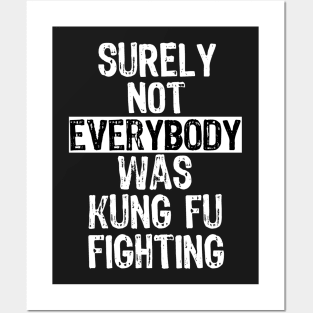 Surely Not Everybody Was Kung Fu Fighting Everyone Posters and Art